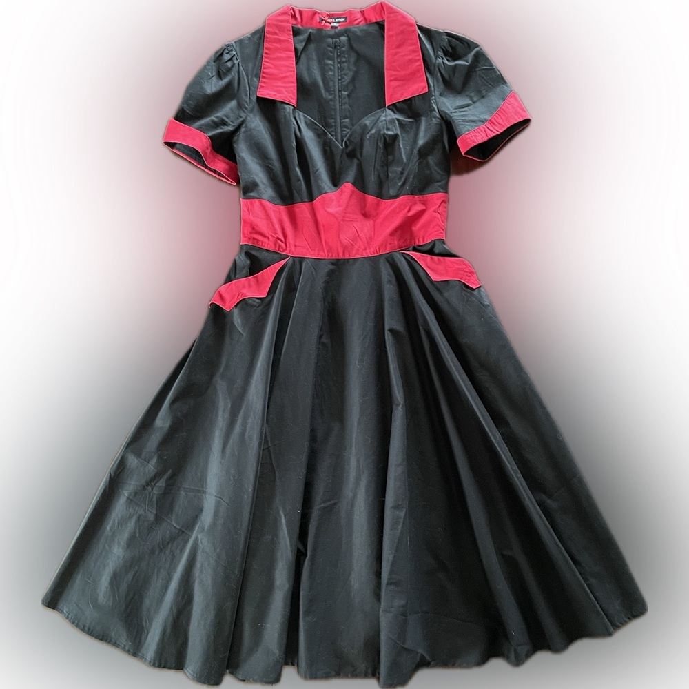 Hell Bunny Gothic Pinup Dress